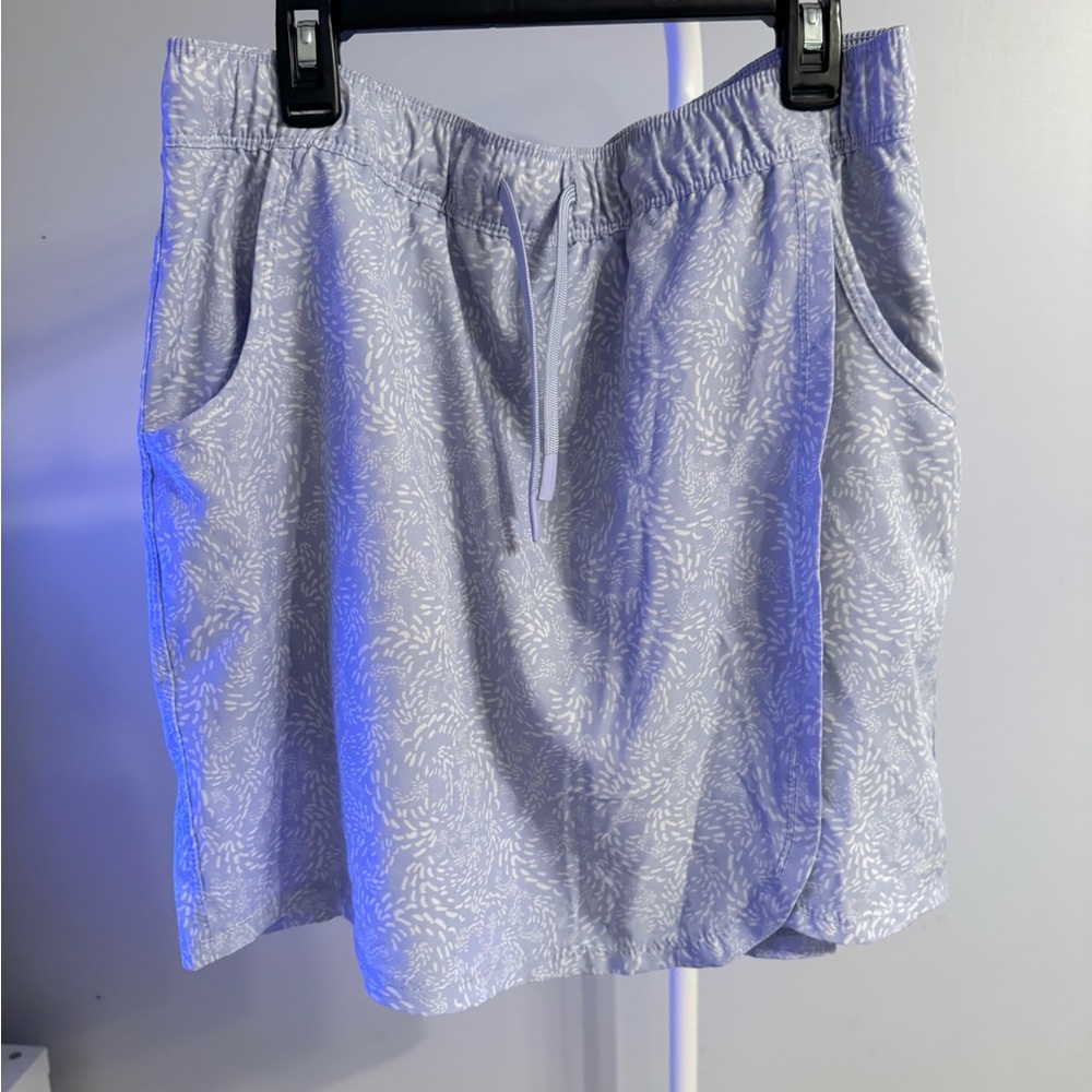 Large Light Blue Athletic Skort